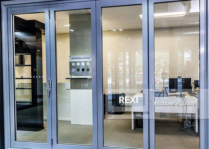 Drzwi aluminiowe obrotowe