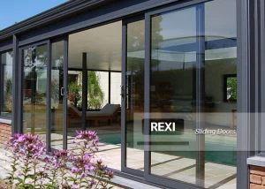 Drzwi przesuwne aluminiowe