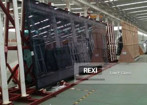 Izolowane ponadgabarytowych potrójny srebrny niski E szkło